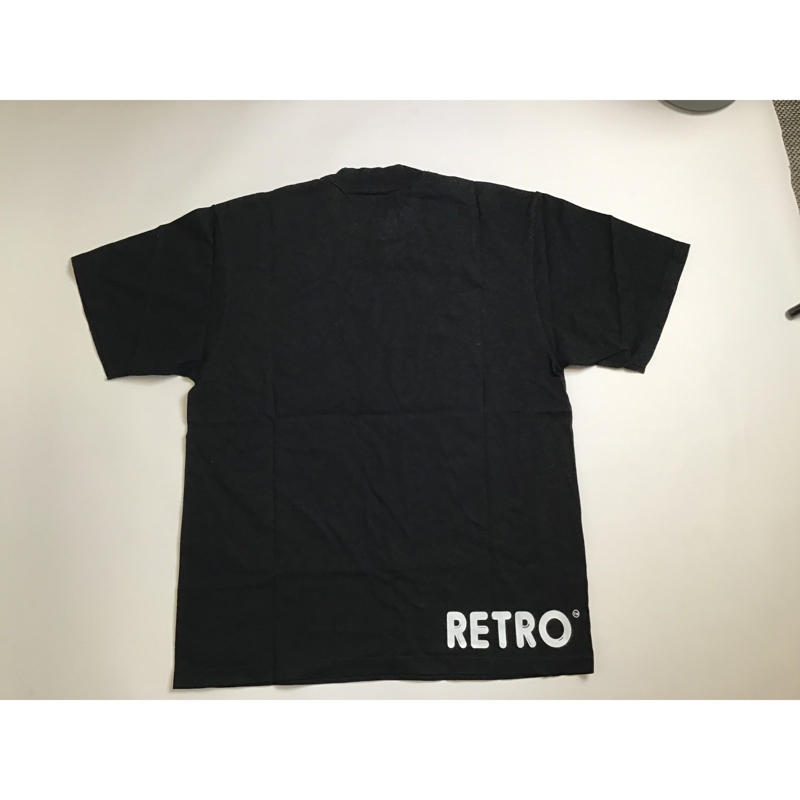 Retro Men's Black Graphic Print Short Sleeve Dead Presidents T-Shirt Nwt Size L — image 3 of 5
